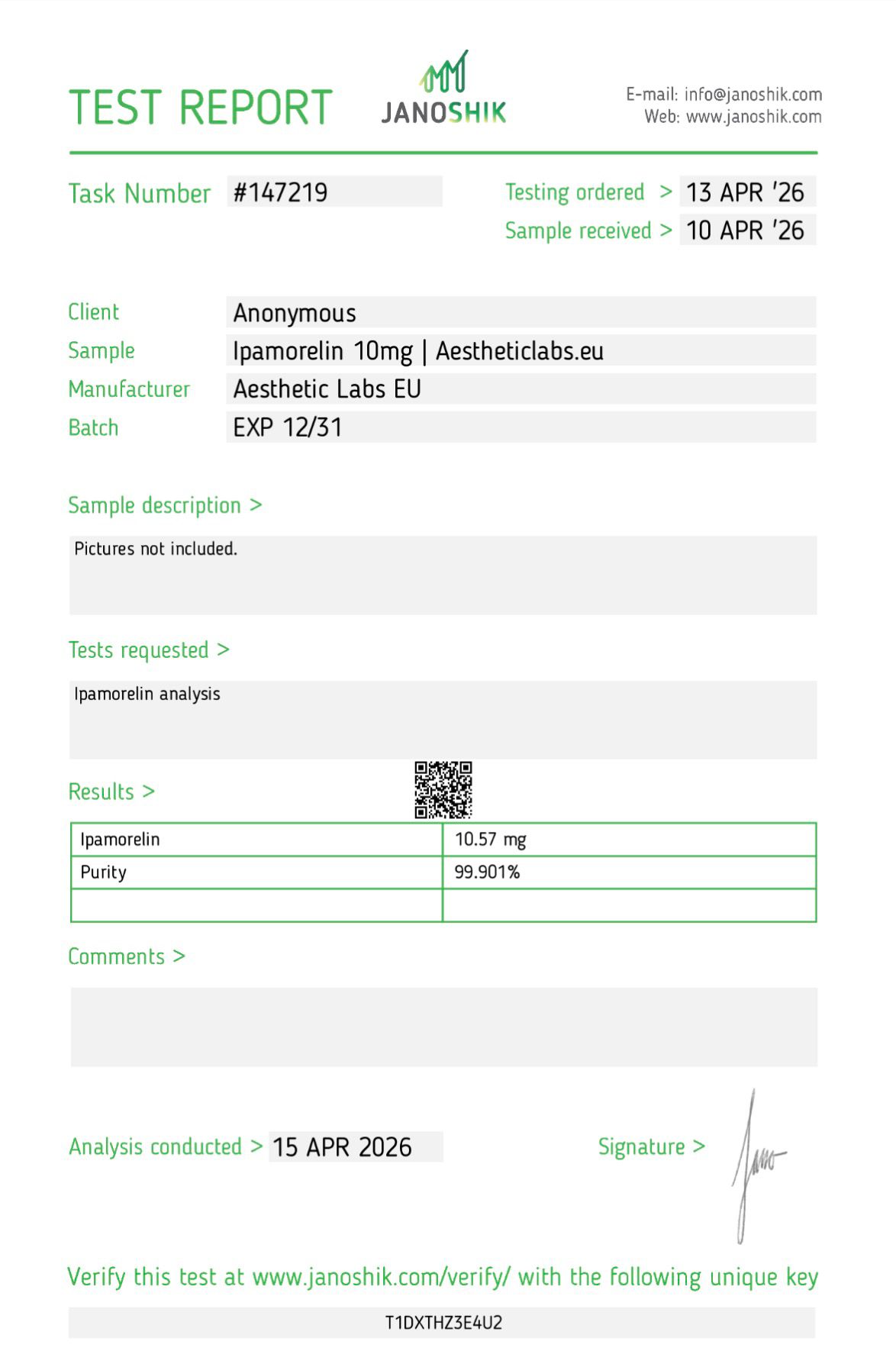 Ipamorelin 10MG - Image 2